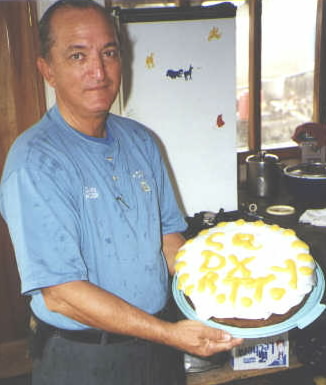 Guido with cake